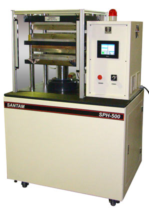 SPH 500 Double Plate Hot Press Test Machine 